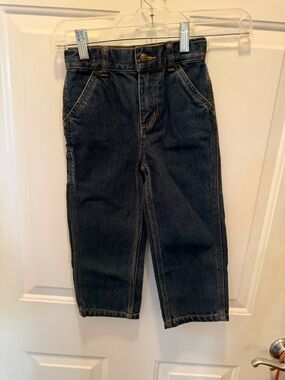 Carhartt Dark Indigo Straight youth boys Jeans 3T